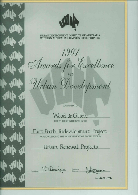 UDIA_East Perth Redevelopment